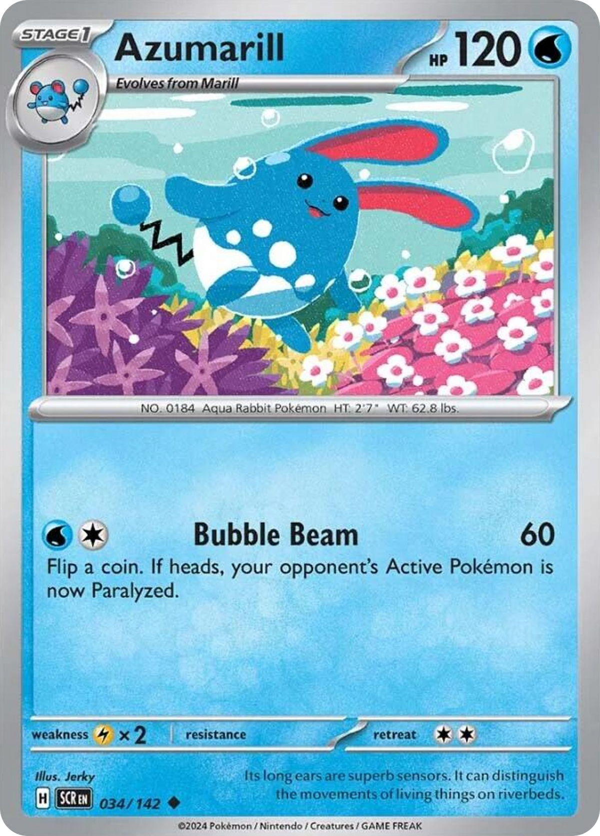 Azumarill 034/142 Stellar Crown
