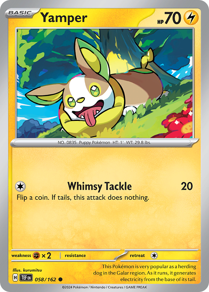 Yamper 058/162 Temporal Forces