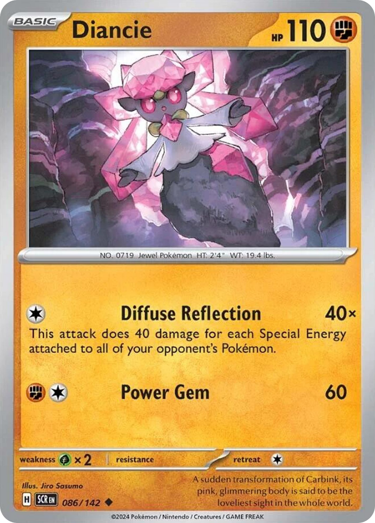 Diancie 086/142 Stellar Crown