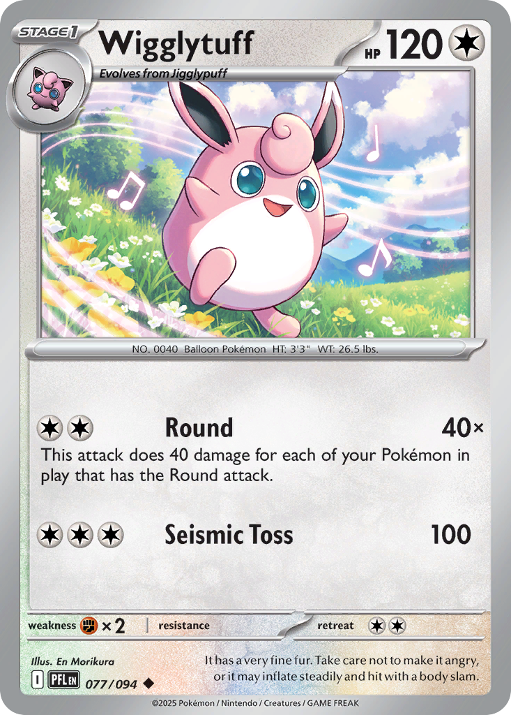 Wigglytuff 077/094 Phantasmal Flames