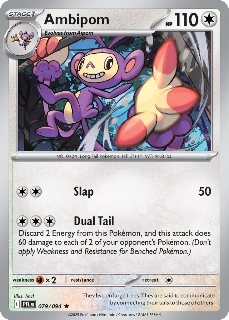 Ambipom 079/094 Phantasmal Flames