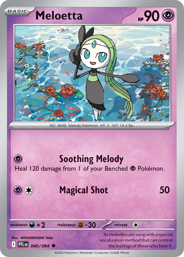 Meloetta 040/094 Phantasmal Flames