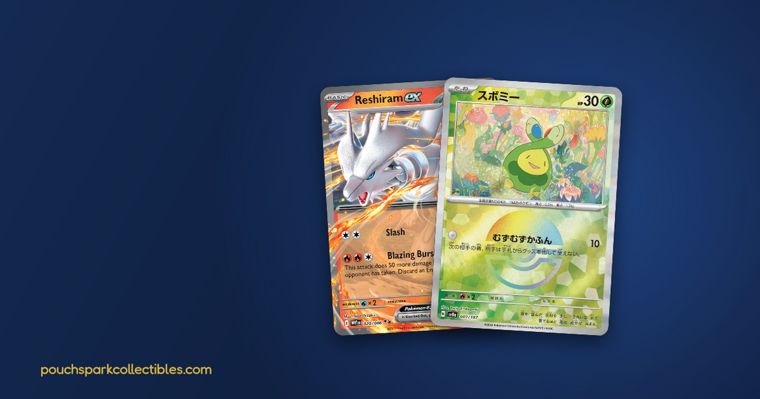 English vs Japanese Pokémon cards