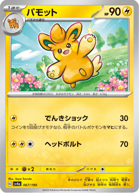 Pawmo (JP) [Shiny Treasure ex]