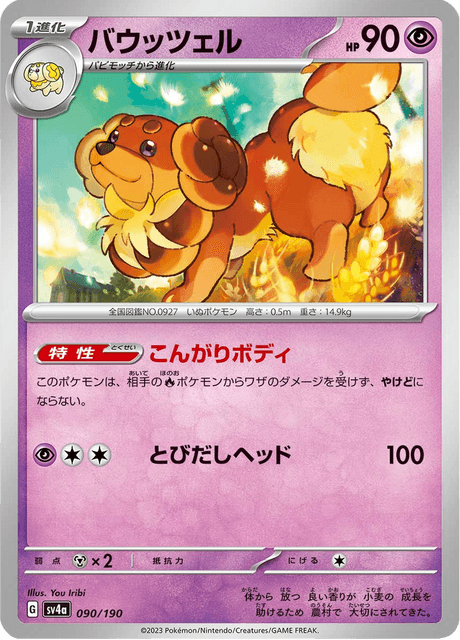 Dachsbun (JP) [Shiny Treasure ex]