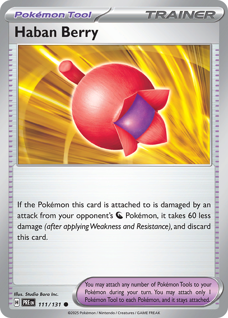 Haban Berry [Prismatic Evolutions]