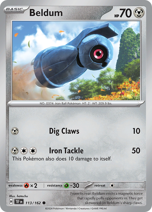 Beldum 113/162 Temporal Forces