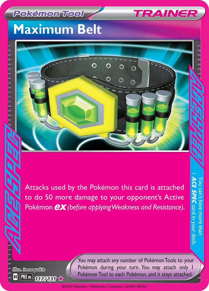 Maximum Belt [Prismatic Evolutions]