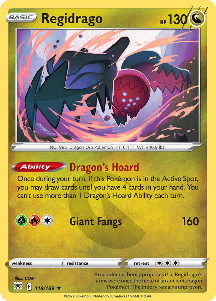 Regidrago 118/189 Astral Radiance