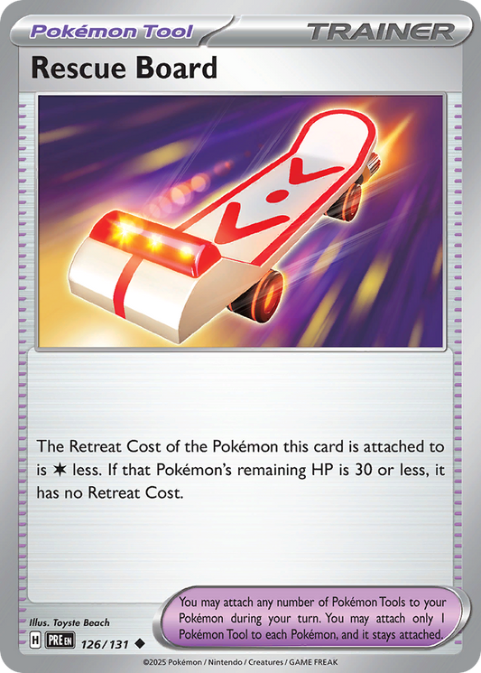 Rescue Board [Prismatic Evolutions]