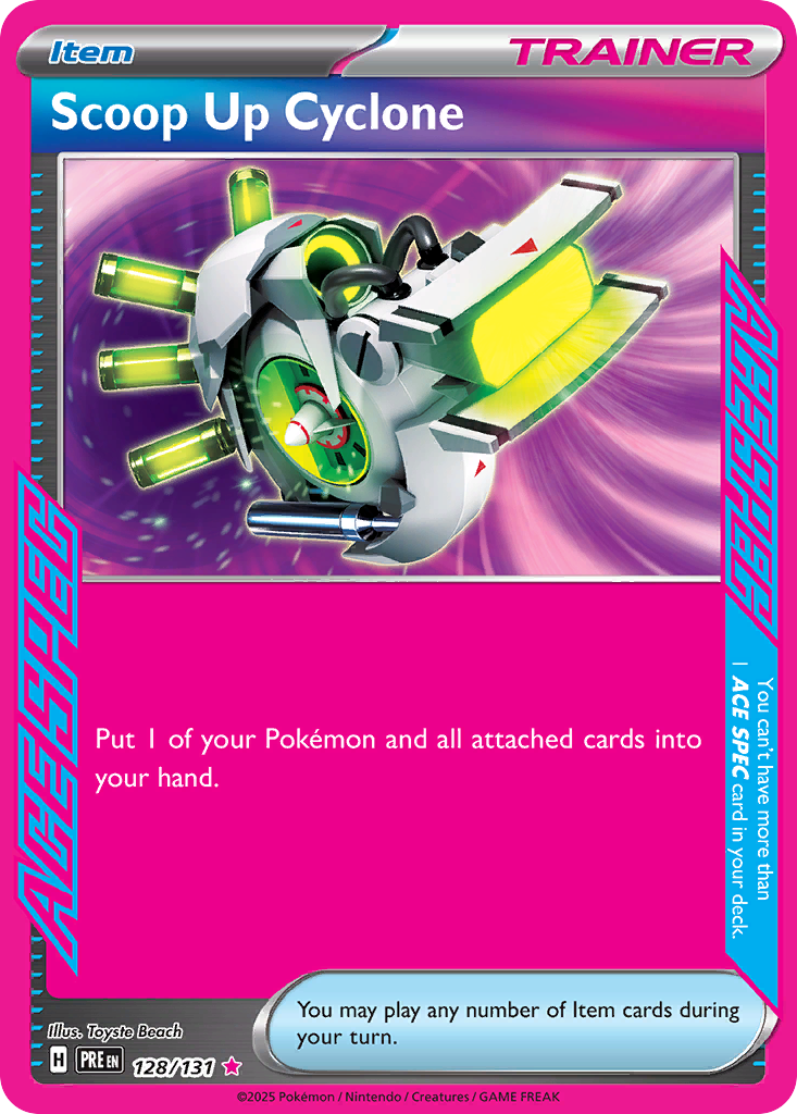 Scoop Up Cyclone [Prismatic Evolutions]