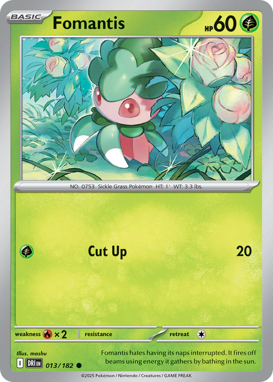 Fomantis 013/182 Destined Rivals