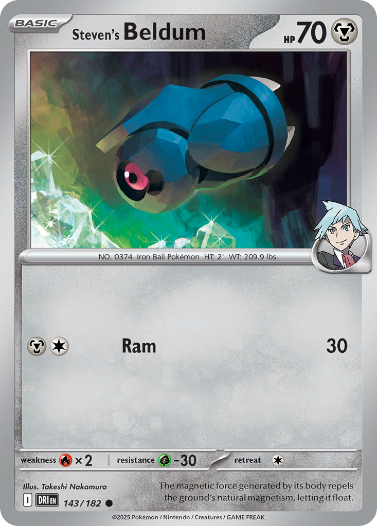 Steven's Beldum 143/182 Destined Rivals