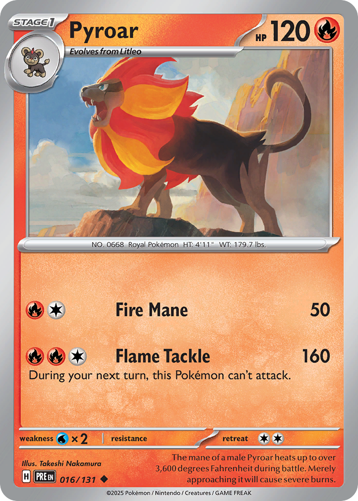 Pyroar [Prismatic Evolutions]