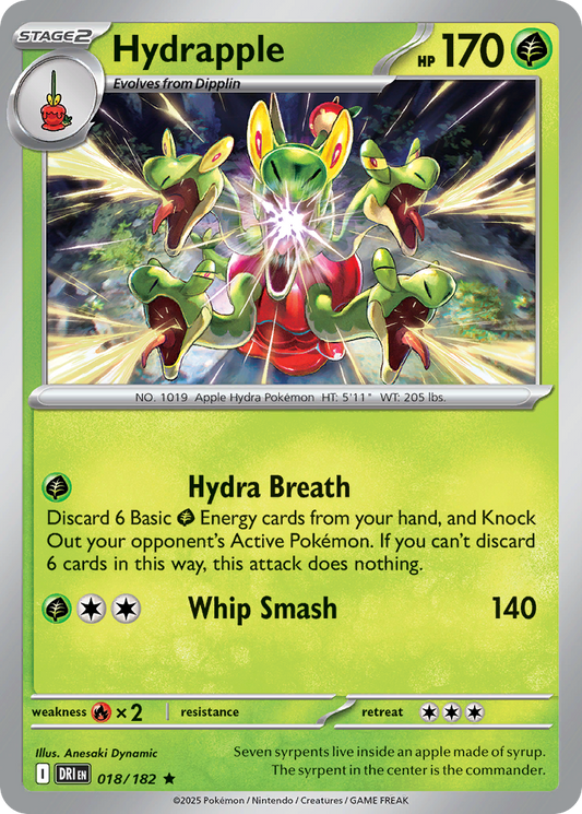 Hydrapple 018/182 Destined Rivals