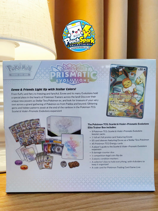 Prismatic Evolutions Elite Trainer Box