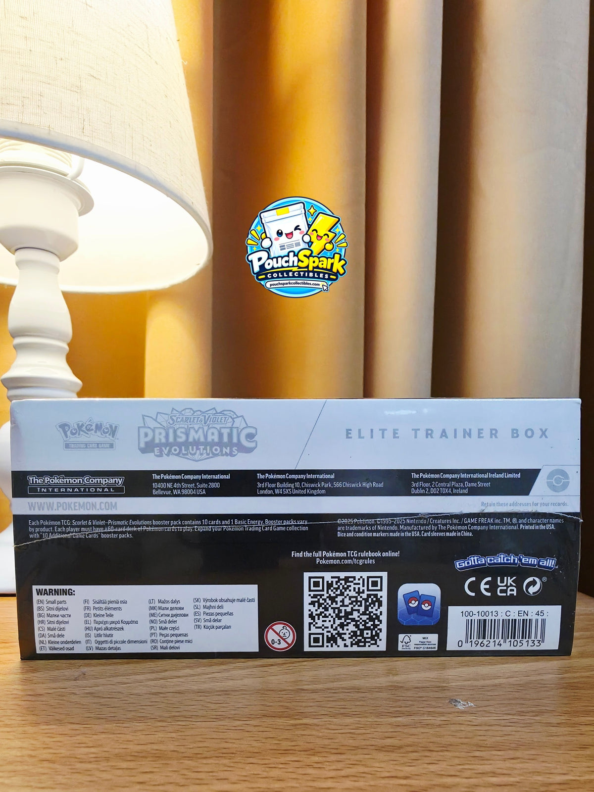 Prismatic Evolutions Elite Trainer Box