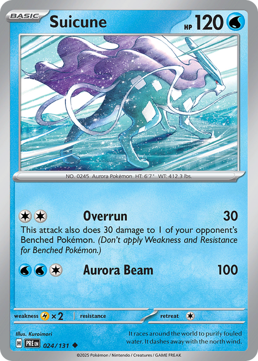 Suicune [Prismatic Evolutions]