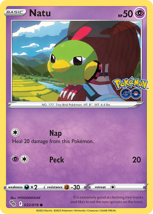 Natu 032/078 Pokémon GO