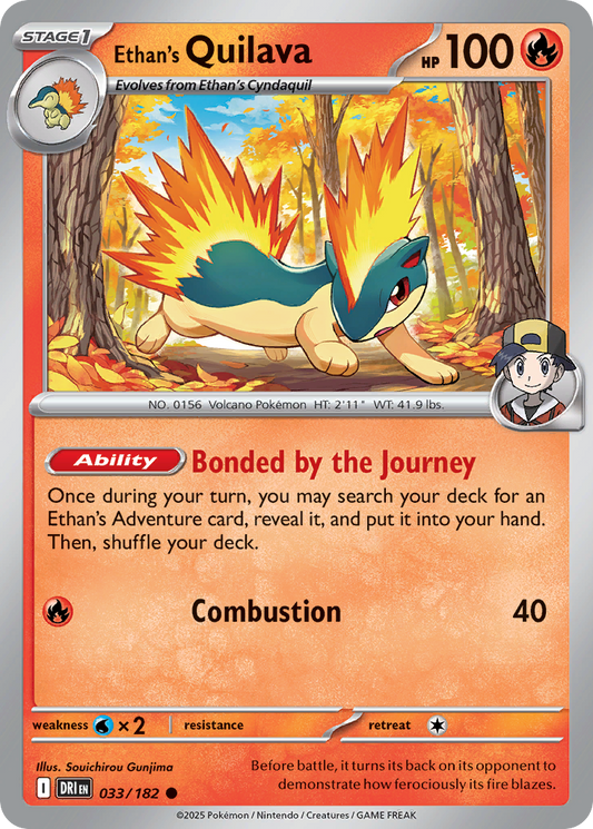 Ethan's Quilava 033/182 Destined Rivals