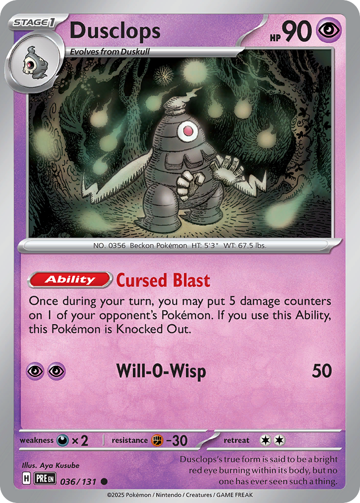 Dusclops [Prismatic Evolutions]