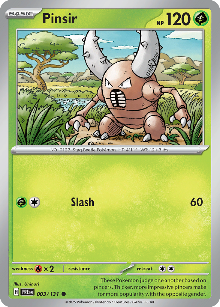 Pinsir [Prismatic Evolutions]