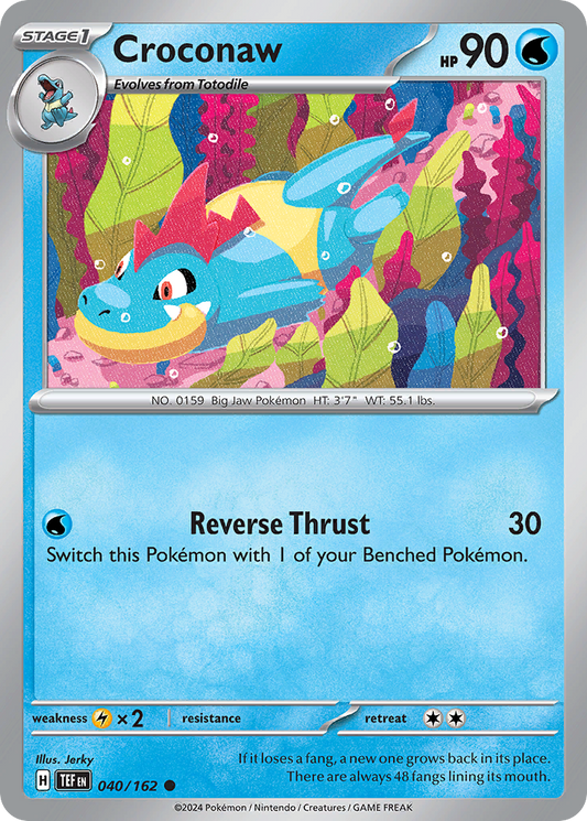 Croconaw 040/162 Temporal Forces