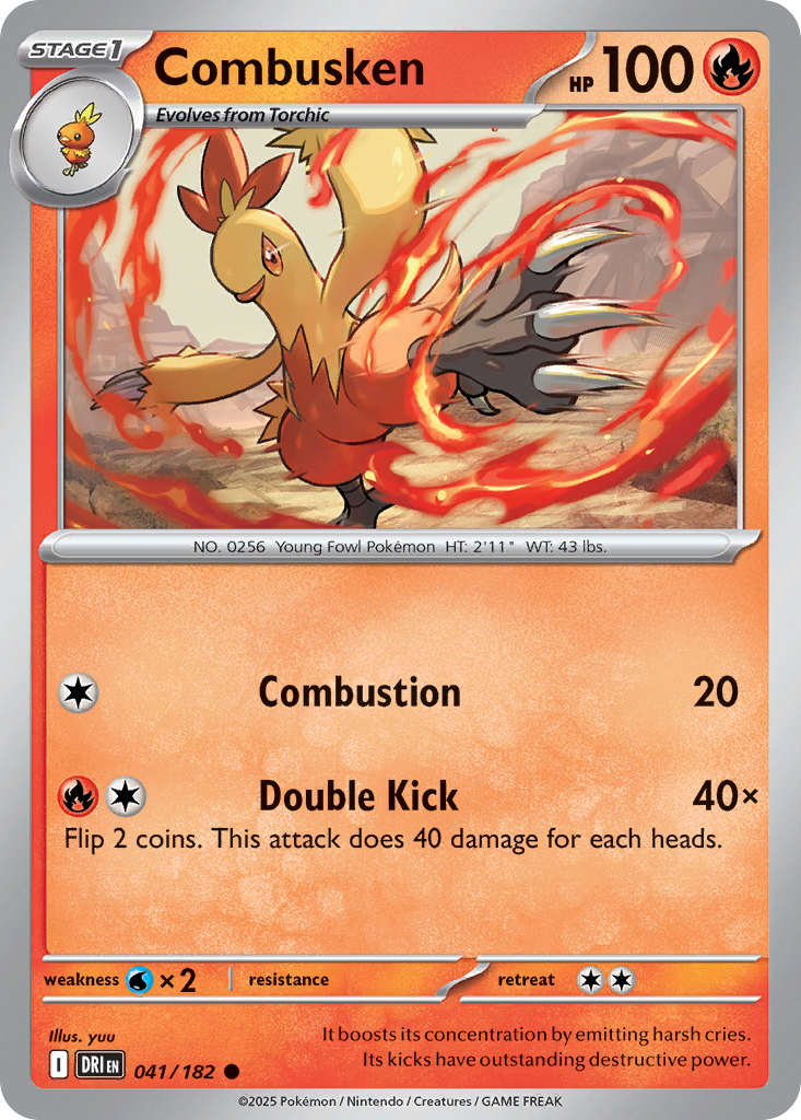 Combusken 041/182 Destined Rivals