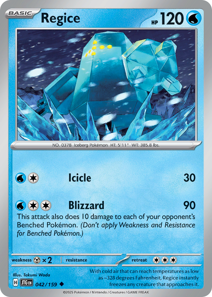 Regice 042/159 Journey Together