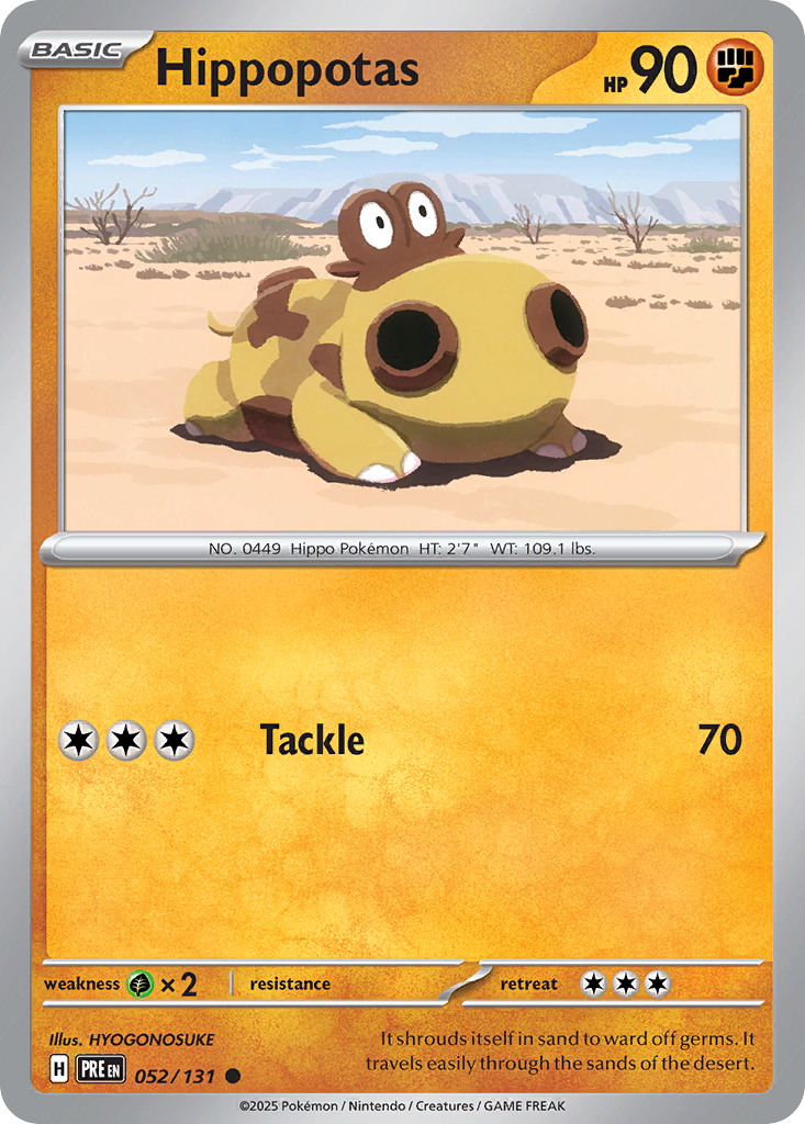 Hippopotas [Prismatic Evolutions]
