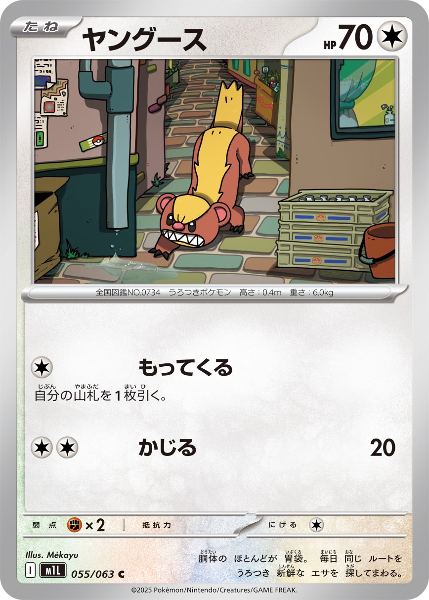 Yungoos (JP) [Mega Brave]