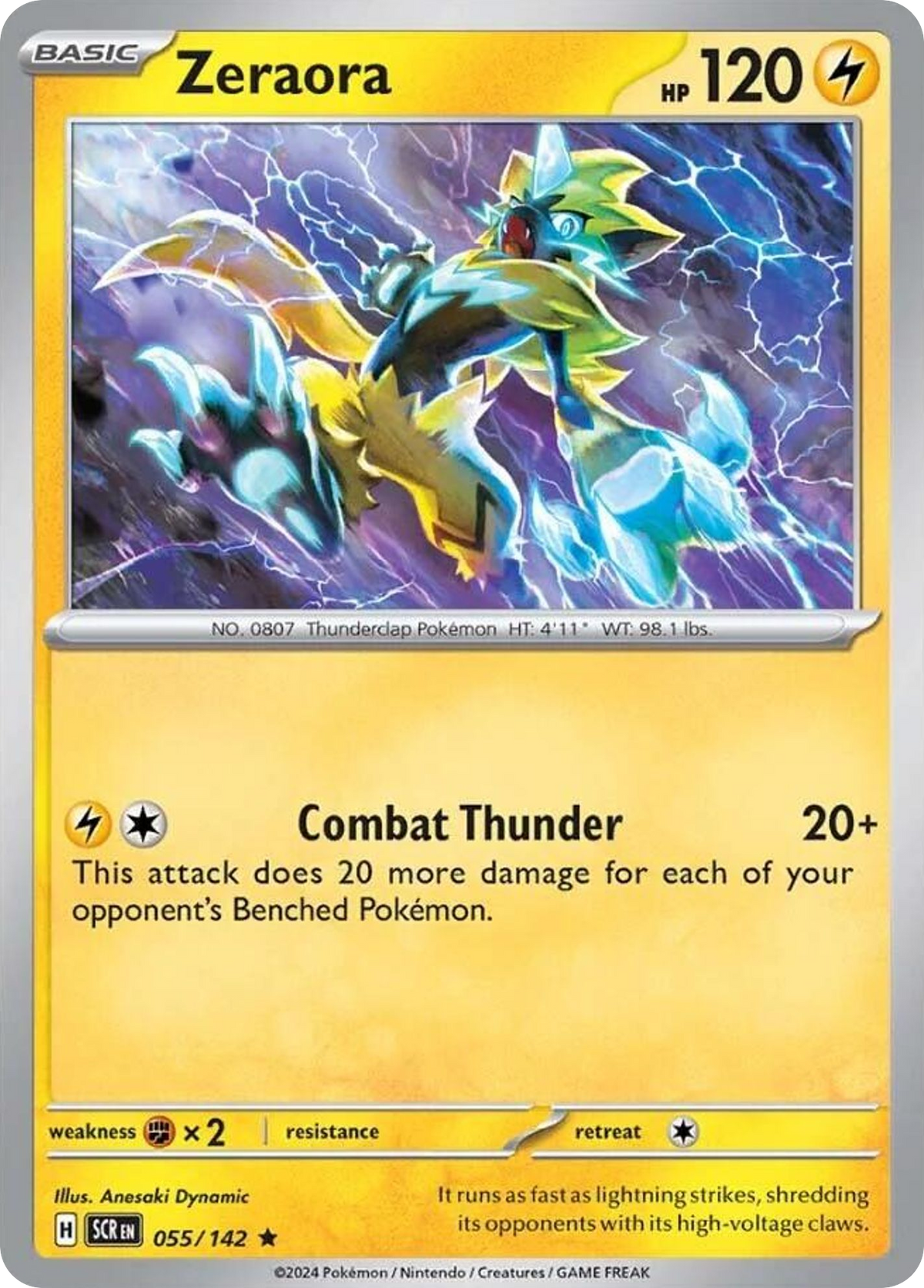 Zeraora 055/142 Stellar Crown