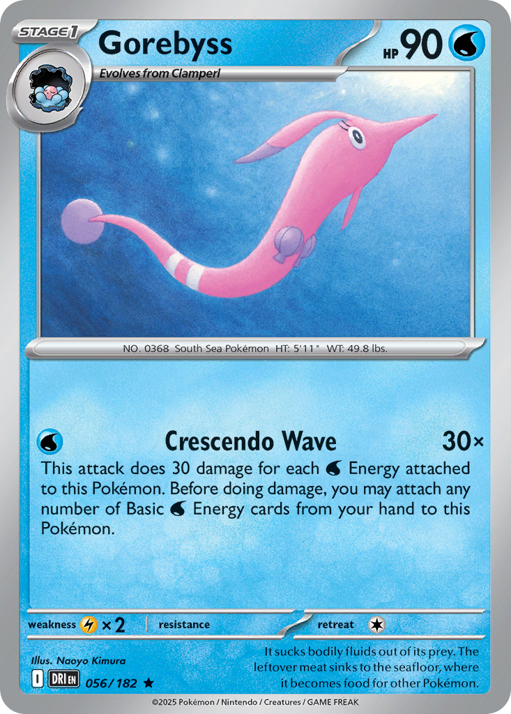 Gorebyss 056/182 Destined Rivals