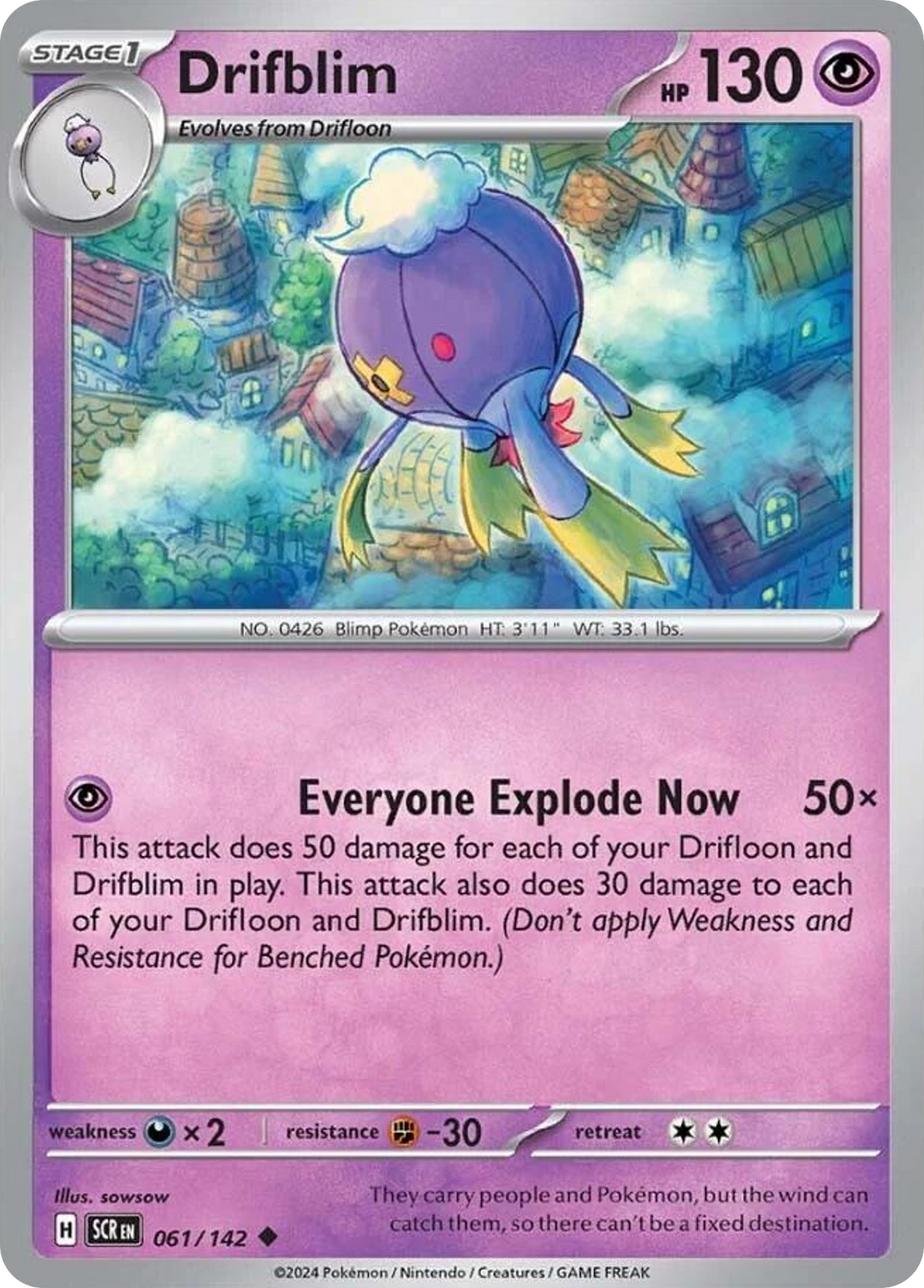 Drifblim 061/142 Stellar Crown