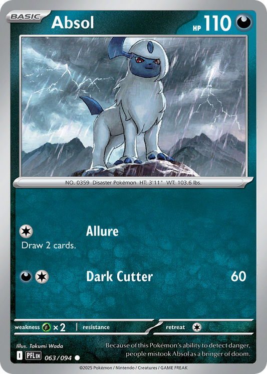 Absol 063/094 Phantasmal Flames
