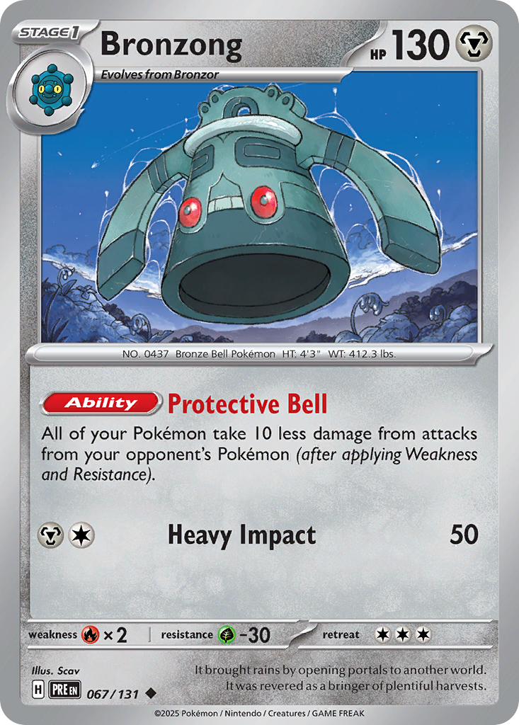Bronzong [Prismatic Evolutions]