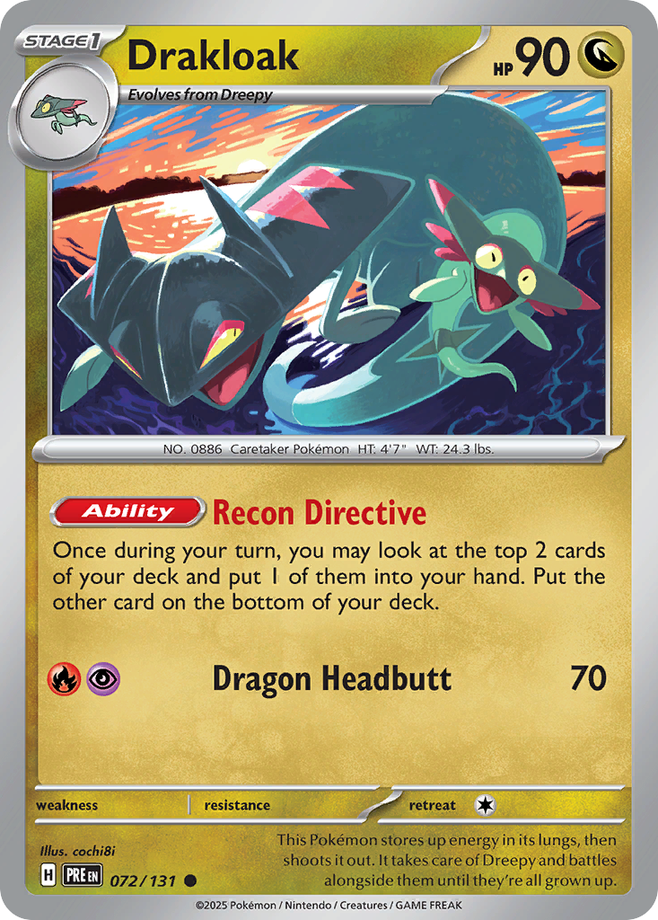 Drakloak [Prismatic Evolutions]