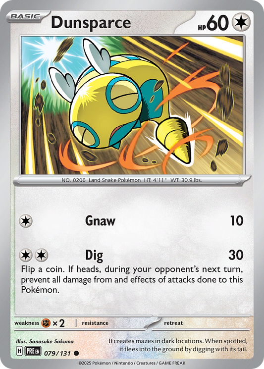 Dunsparce [Prismatic Evolutions]