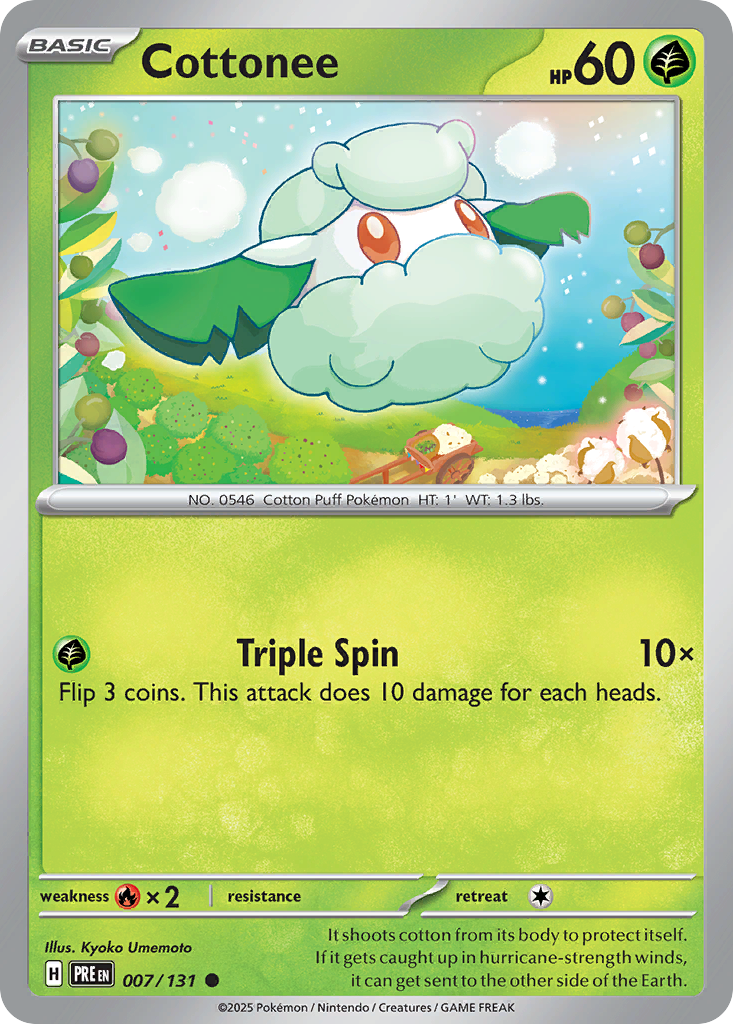 Cottonee [Prismatic Evolutions]