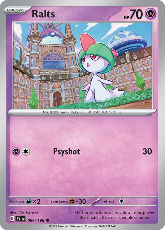 Ralts 084/198 — Scarlet & Violet Pokémon TCG