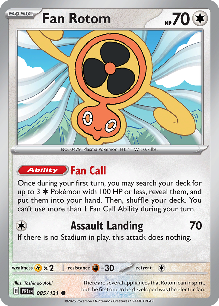 Fan Rotom [Prismatic Evolutions]