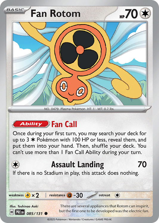 Fan Rotom [Prismatic Evolutions]