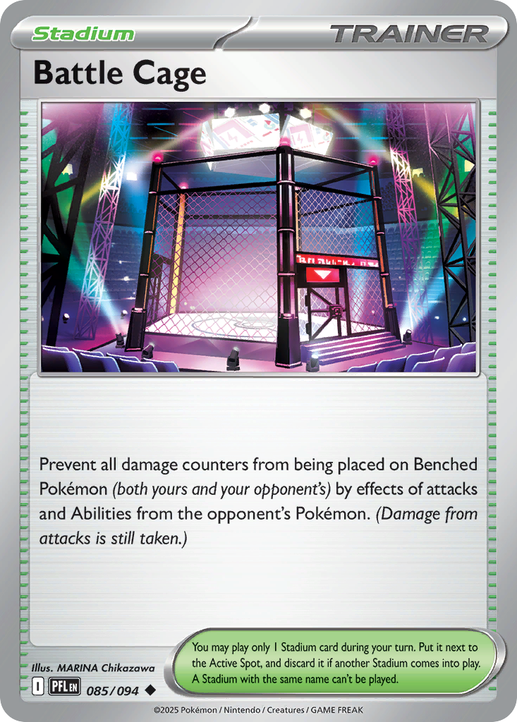 Battle Cage 085/094 Phantasmal Flames