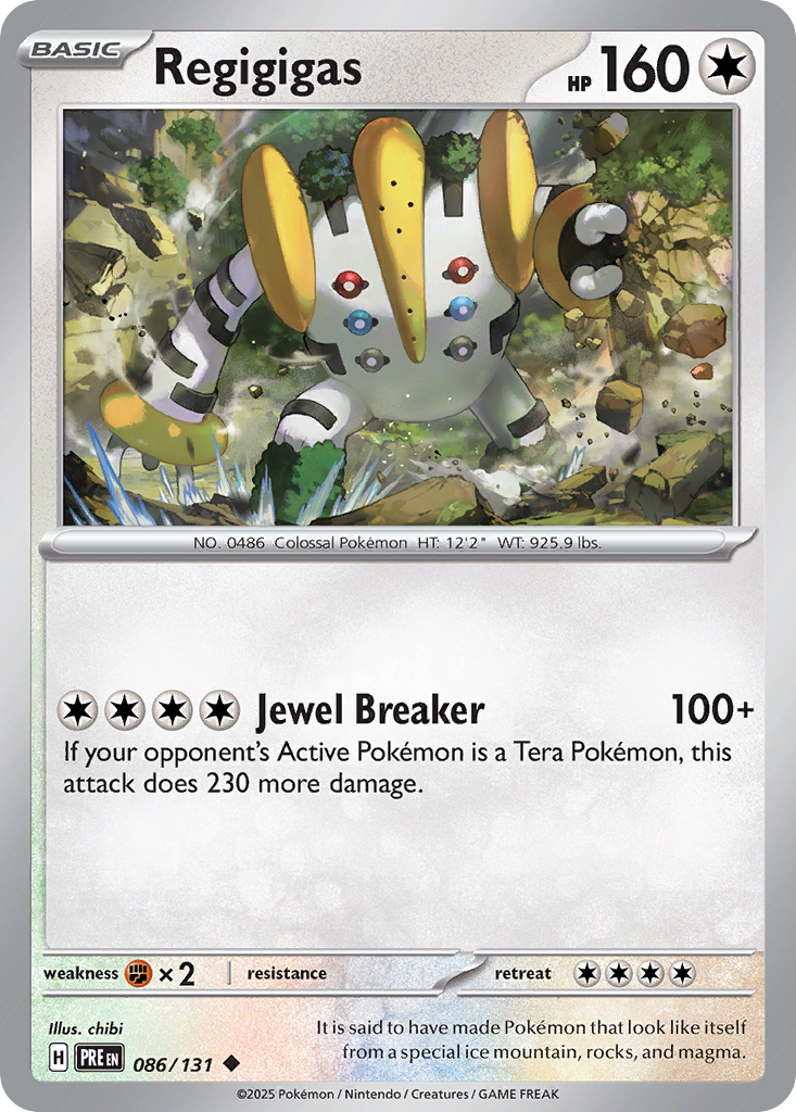Regigigas [Prismatic Evolutions]
