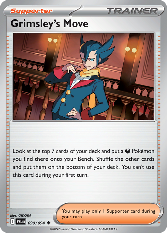 Grimsley's Move 090/094 — Phantasmal Flames Pokémon TCG