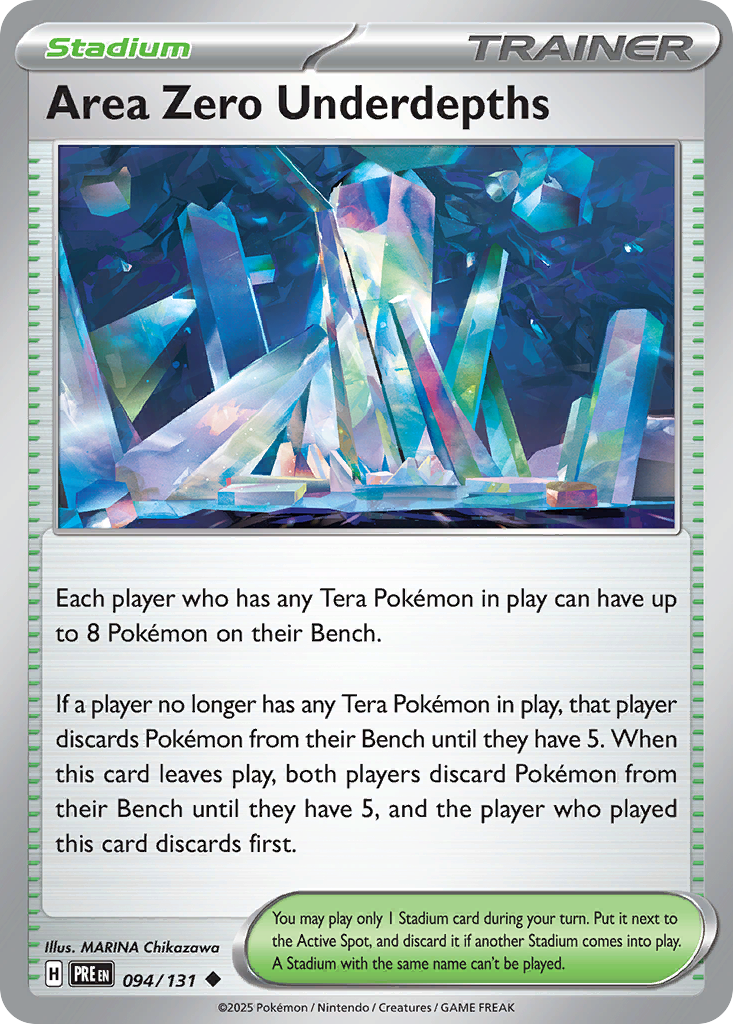 Area Zero Underdepths [Prismatic Evolutions]