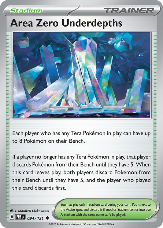 Area Zero Underdepths [Prismatic Evolutions]
