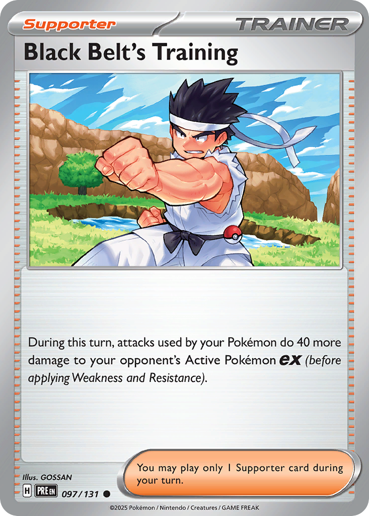 Black Belt's Training [Prismatic Evolutions]
