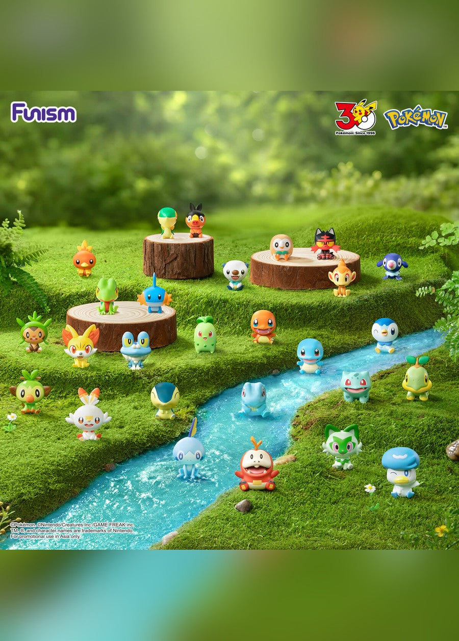 Funism Pokémon 30th Anniversary Palmsize Wonders – First Partner Blind Box (Simplified Chinese) — official Funism photo 12
