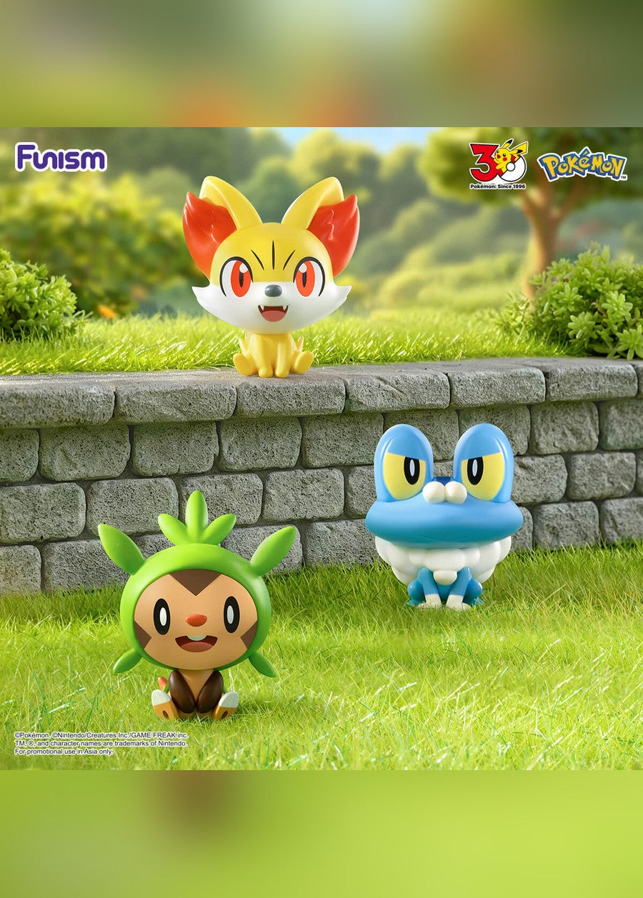 Funism Pokémon 30th Anniversary Palmsize Wonders – First Partner Complete Set (9 Suitcases, Simplified Chinese) — official Funism photo 9